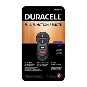 lot 8127 image: Hillman Keyless Entry Remote Key Fob MOP014 4 Button Chrysler Dodge Jeep