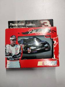 lot 8135 image: Nascar Advantage Dale Earnhardt Sr. #3 Playing Cards Two Decks Collector Tin