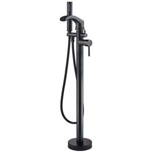 Senlesen Freestanding Bathtub Filler Faucet Oil Rubbed Bronze with Hand Sprayer | Retail $185