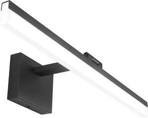lot 8100 image: 24 Inch LED Modern Rotational Vanity & Picture Light Bar Model LED-VANSQ-AD-PA-24IN