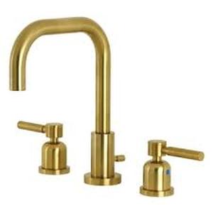 lot 8141 image: Kingston Brass FSC8921 Faucet Kit w Braided Supply Line, Drain & Hardware