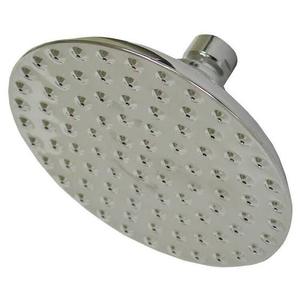lot 8165 image: Jones Stephens Rain Shower Head 8 In. Round Pan-Style Rubber Tips S01092RB