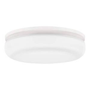 lot 116 image: 15 in. Light White Adjustable CCT and Brightness Integrated LED Ceiling Flush Mount Fixture with Night Light - Retail $70