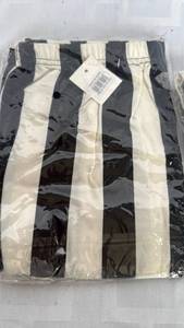 lot 2006 image: Striped pants Black and Cream Vertical Stripes&nbsp