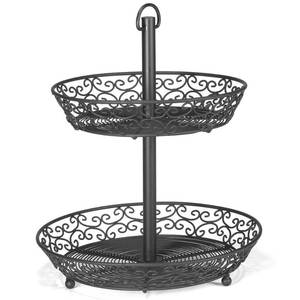 lot 2013 image: Tablecraft Mediterranean Tiered Stand - Retail $85