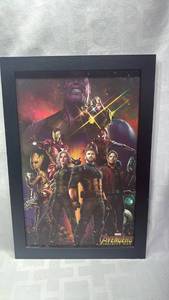 lot 2021 image: Pyramid America Marvel Avengers Infinity War Framed Print 12.9x18.9in PAED11B9F&nbsp