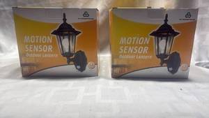 Everspring Motion Sensor Outdoor Wall Lantern 2 Pack ED210&nbsp;