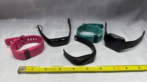 lot 2069 image: Wearable Fitness Tracker Bands Lot of 5 Assorted Straps