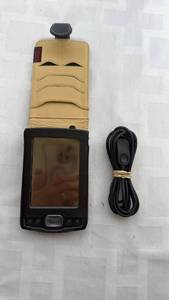 lot 2079 image: Krusell Flip Case with Handheld PDA Device and Black Cable