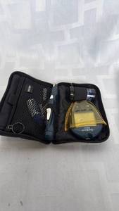 lot 2080 image: OneTouch Ultra Meter Kit 25 Test Strips Lancing Device Carrying Case&nbsp