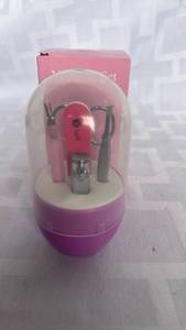 lot 2097 image: Manicure Set with Nail Clipper, Nail File, Tweezers and Scissors&nbsp