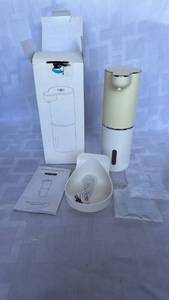 lot 2132 image: Automatic Foam Soap Dispenser with USB Charging Cable and Wall Mount&nbsp