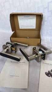 lot 2144 image: MillionHome Fingerprint Smart Door Lever Lock TY190&nbsp