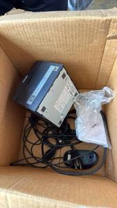 lot 2147 image: Citizen Receipt Printer Black with Power Cords