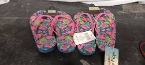 lot 36153 image: Paris Blue Flip Flops Flamingo