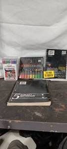 lot 36160 image: Note book with Acrylic markers