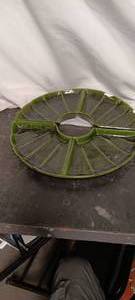 lot 36194 image: Vintage Indiana Glass Avacado Green Deviled egg tray