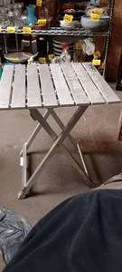 lot 36223 image: Cabelas Small table