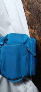 lot 36134 image: Light Blue Wash Travel Bag