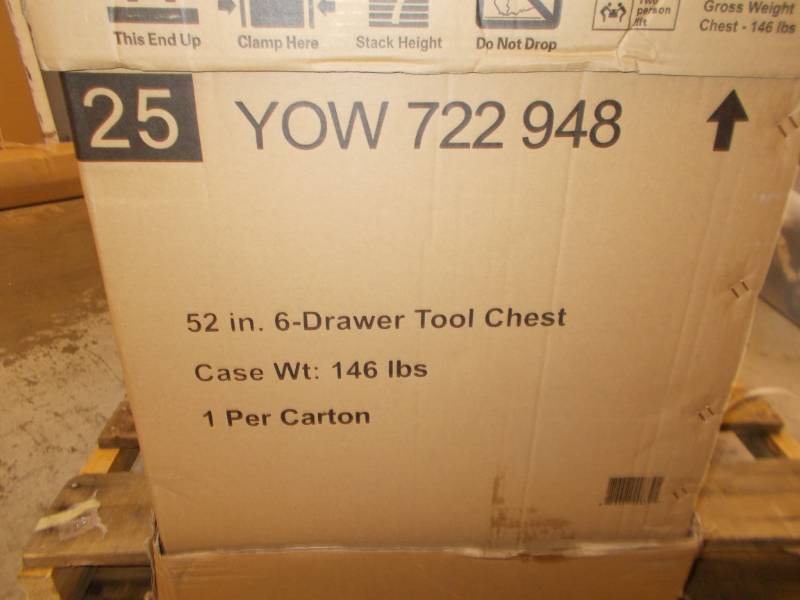 Husky 56in 6 Drawer Tool Chest Tools Welder Tool Boxes