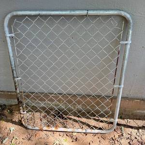 lot 50 image: Chain Link Fence Gate Panel 38x46 1 of 2