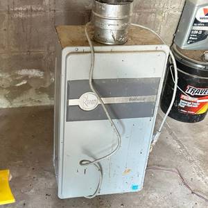 lot 102 image: Rheem EcoSense Instantaneous Water Heater 180000 BTU LP ECO-180DVP