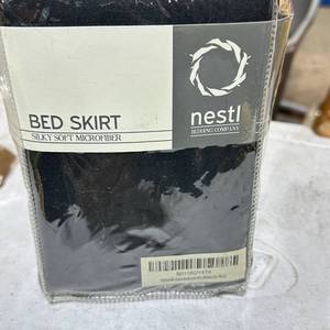 lot 157 image: Nestl Bed Skirt Silky Soft Microfiber