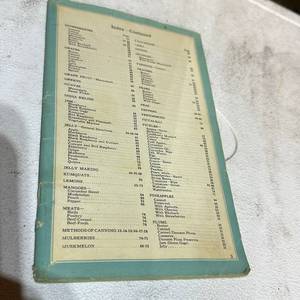 lot 169 image: Ball Blue Book of Canning and Preserving Booklet