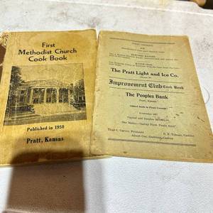 lot 170 image: Pratt KS Cook Books 1950 & 1908