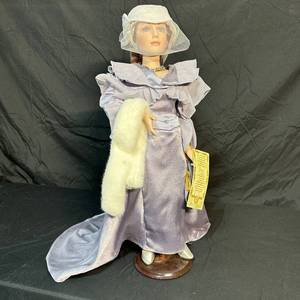 lot 203 image: American Classics Lydia Louise Porcelain Doll Collection Doll