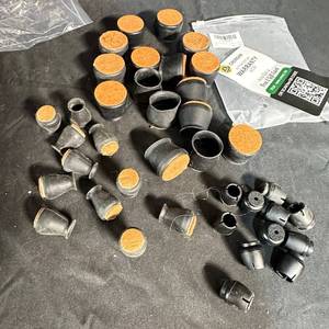 lot 288 image: CNDREAM Chair Leg Protectors for Hardwood Floors various sizes