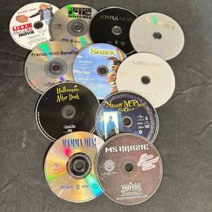 lot 295 image: Lot of 11 DVD Discs Shrek Disc Two, Norbit, Mamma Mia, Nanny McPhee