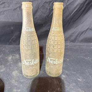 lot 328 image: Nesbitts 10 oz Bottles Lot of 2