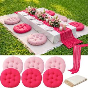 lot 19 image: PRE OWNED Frienda 91 x 71 Large Outdoor Boho Picnic Blanket - Retail $38