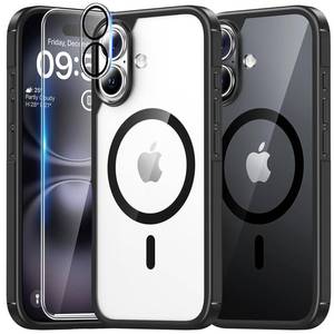 lot 120 image: TAURI for iPhone 16 Case, Compatible with MagSafe, Black - Retail $10