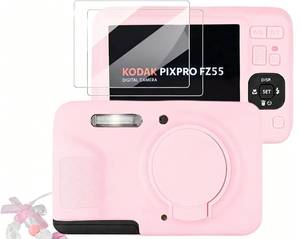 lot 210 image: Seltureone Camera Case for Kodak PIXPRO FZ55 with 2-Pack Screen Protector - Retail $13