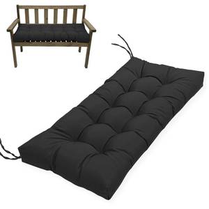 lot 2979 image: MTMR Outdoor Bench Cushion for Patio Loveseat Furniture, Waterproof - Retail $30