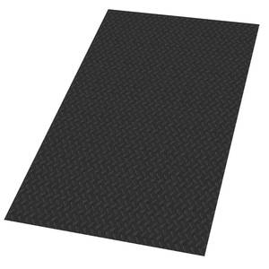 lot 2996 image: LDHHYH 4 x 6 FT Utility Truck Bed Mat, All Weather Truck Bed Liner Mat Universal Size, Plastic Cargo Liner Protection Cargo Mat for Your Truck Van SUV Pickup �� Black - Retail $40