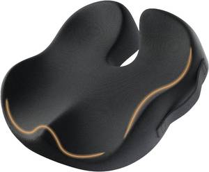 lot 2116 image: ProtoArc Seat Cushion, Office Chair Cushion for Sciatica, Black