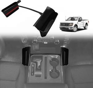 lot 2127 image: Muslogy Center Console Organizer Hanging Storage Box for 2021-2026 F150