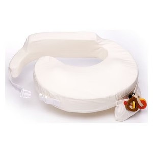 lot 2129 image: My Brest Friend Organic Nursing Pillow - Natural