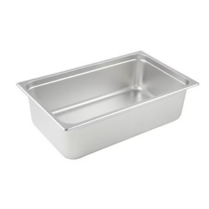 lot 2130 image: Winco SPJL-106 Full Size Steam Table Pan