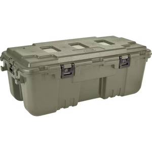 lot 2162 image: 108 Qt Sportsman Trunk Olive Green