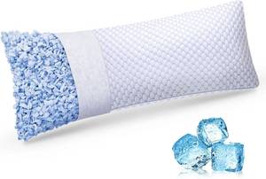 lot 3292 image: OSBED Shredded Memory Foam Body Pillow