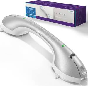 lot 3293 image: KEKOY Shower Grab Bars, 17.5in Safety Indicators 1 Pack, Stronger Suction