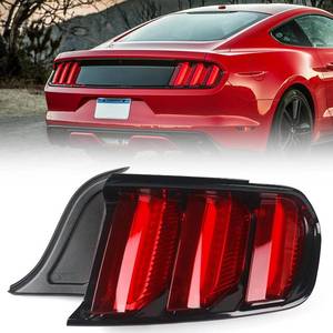 lot 3322 image: $116 FIONE LED Tail Lights Assembly Compatible with Ford Mustang 2015-2020 RH