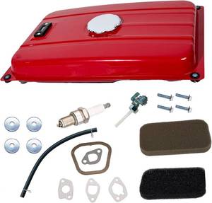 lot 3329 image: JJing Universal 5 Gallon Generator Gas Fuel Tank, 2500W - 4750W Generator