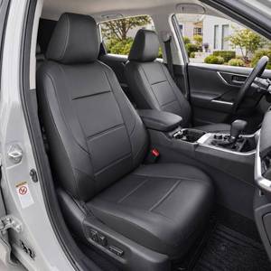 lot 3358 image: GIANT PANDA Front Seat Covers for Kia Sportage Forte Telluride Sorento Seltos Soul K5 NIRO Carnival, Faux Leather Bucket Seat Cover Fit Kia Seat Protectors (Black) 2-Pack