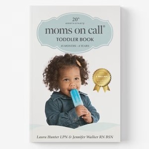 lot 3361 image: Moms on Call  Toddler Book 15 Months-4 Years  Parenting Book 3 of 3