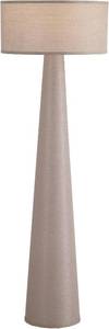 lot 4143 image: Taupe Floor Lamp for Living Room, 59 Inch Tall Standing Lamp with Shade